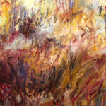 The Hunt Oil on canvas 2020, 109 x 210 in