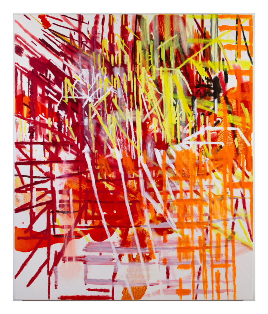 Kylie Heidenheimer SKYE 60 x 54 inches oil on canvas 2019