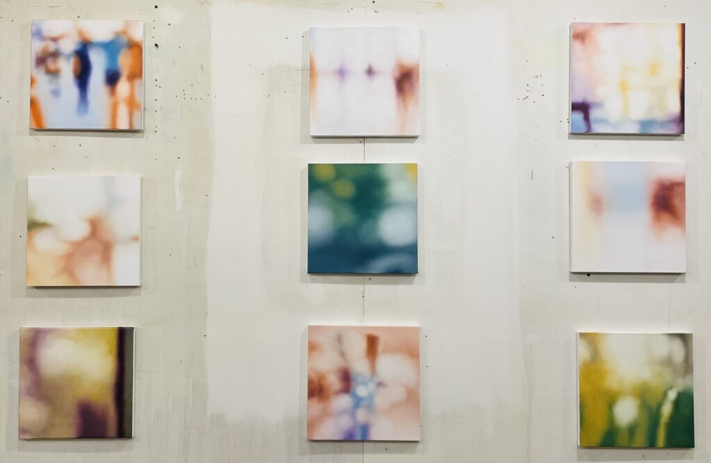 Michael St John all these days 12 x 12 inches 2025 oil on canvas