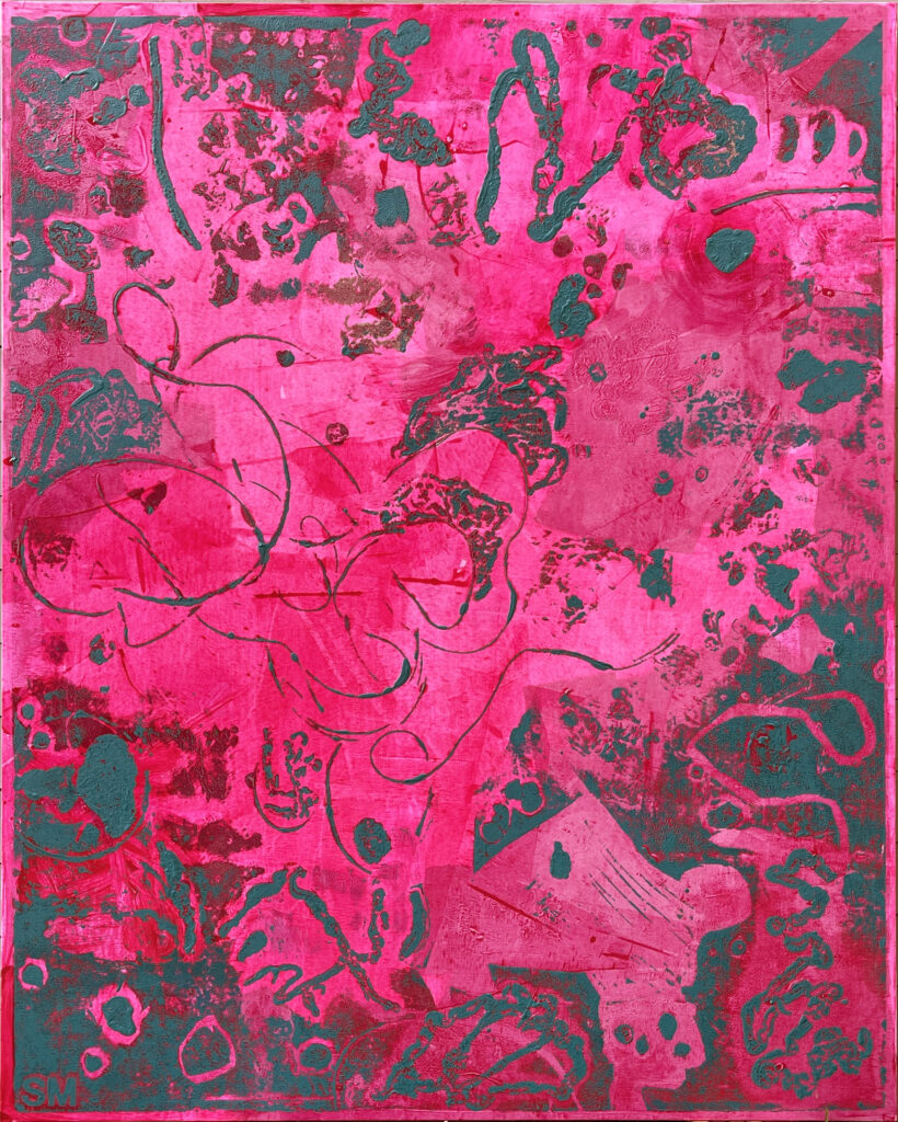 Artist: Stephen Maine Title: P25-0701 Dimensions: 100 x 80 in. Date: 2025 Materials: acrylic on canvas