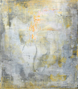 Deborah Dancy, Third Eye 2025 34x30 Acrylic on canvas