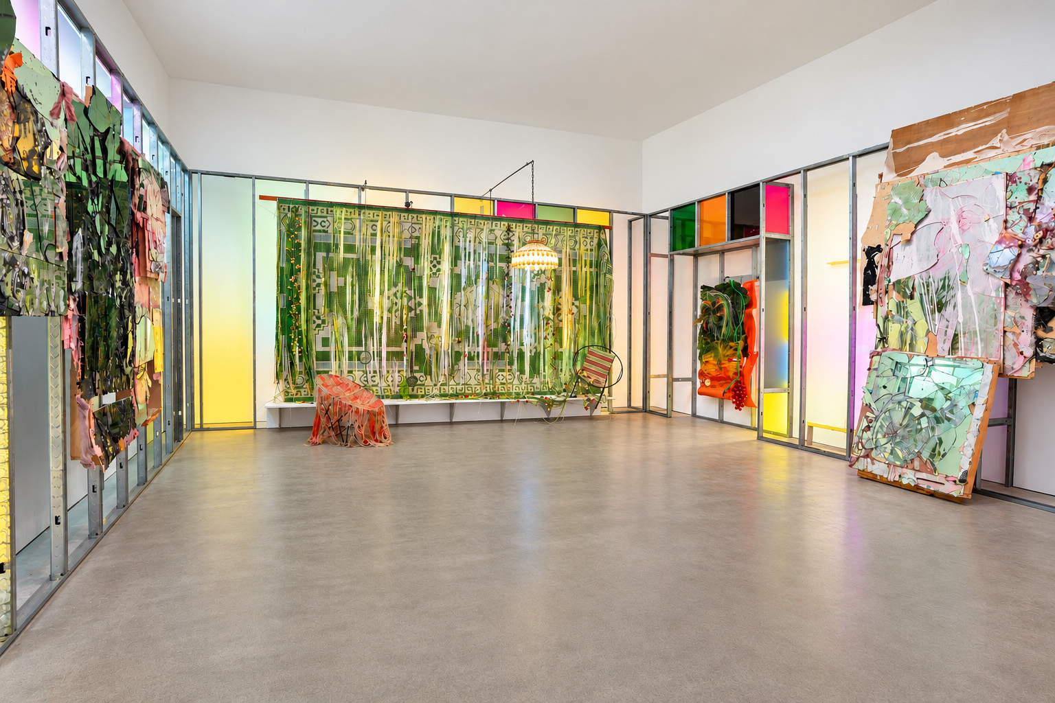IN FLUX — Judy Pfaff and Michael David at Private Public Gallery